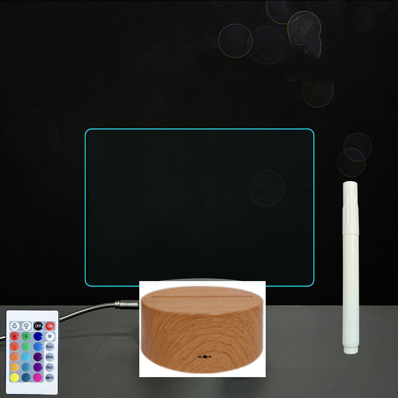 3D Acrylic Board Handwriting Message Board LED Light - HD Wireless Product #16