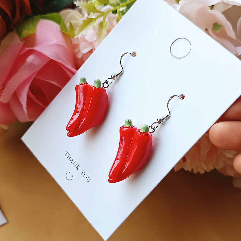 Kitchen Vegetable Series Earrings For Women 1d82eb35 9333 4851 86d4 718fbecc0a95