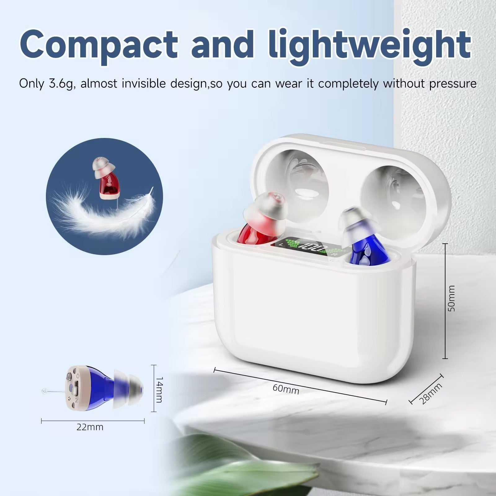 Cross-border Within The Ear Elderly Digital Hearing Aid Sound Amplifier Sound Collector Mobile Charging Warehouse 1d889cbc 3e