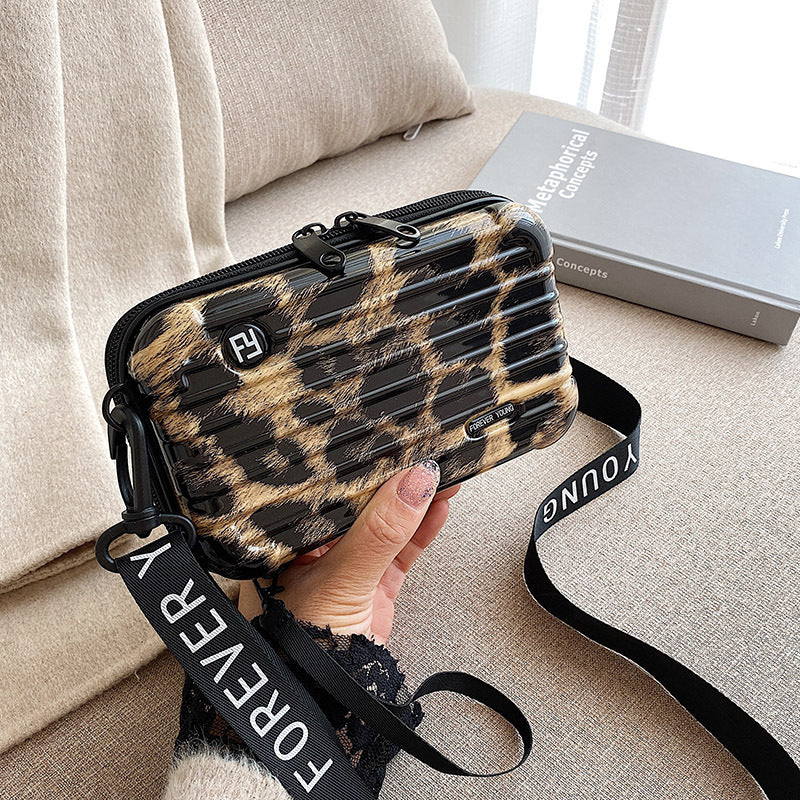 Women's Fashion Mini Luggage Shape Shoulder Crossbody Bag 1da84f0a 4be2 482e 9641 088b4befde42