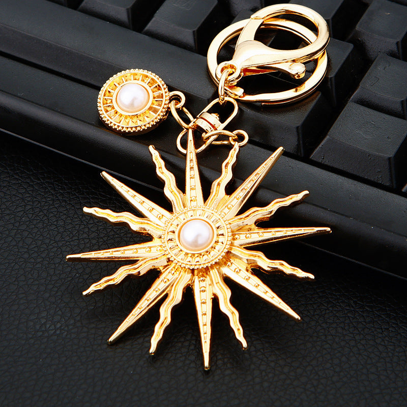 Diamond Crystal Swan Car Key Ring 1dae4f34 2358 4b45 bf58 4f2eeee559d9