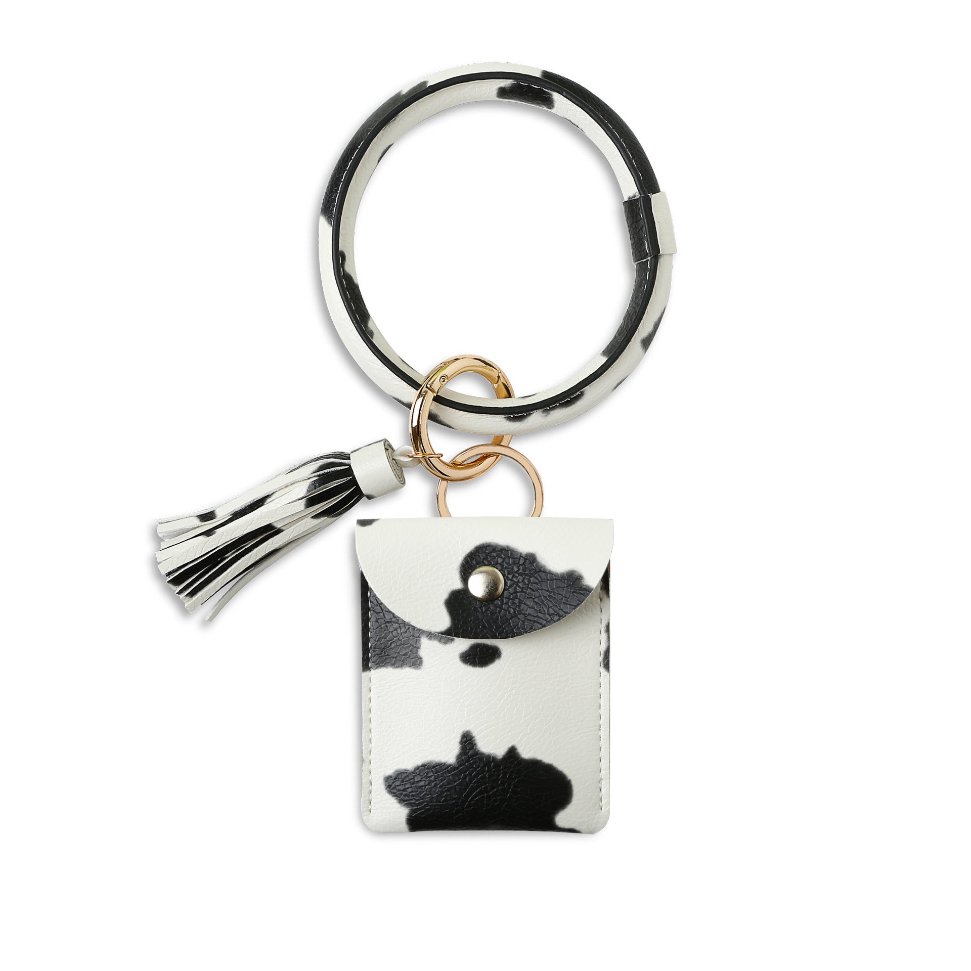 Leather Coin Purse Bracelet Keychain Ornaments PU Tassel Leather Card Bag DIY Wrist 1db04578 047c 45eb a78b 89be666cd306