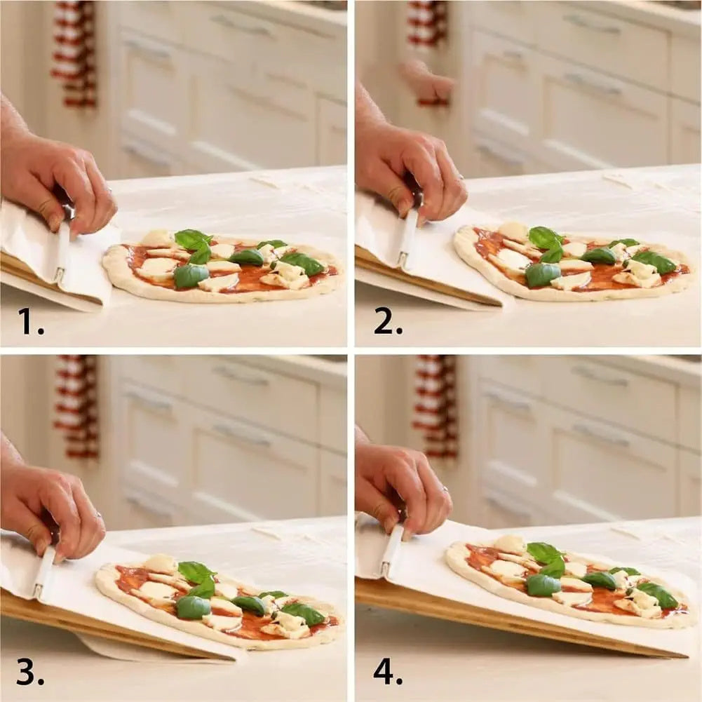 Kitchen Gadgets Sliding Pizza Shovel Non Stick Pizza Smooth Cutting Board Storage Transfer Board Kitchen Baking Tool 1dbb50b6