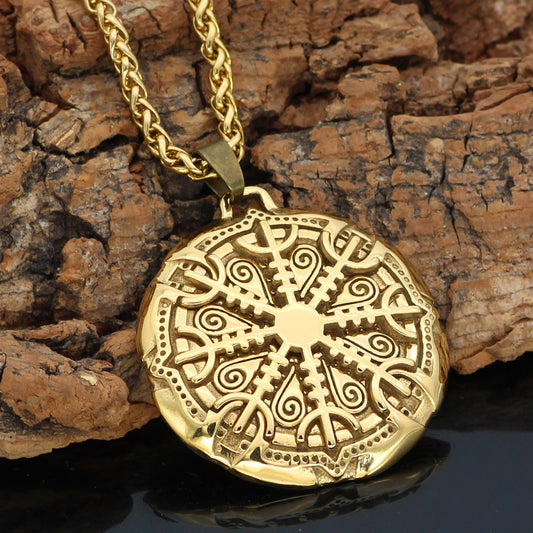 Stainless Steel Viking Jewelry Full Rice Rune Necklace 1dc6660b c8c4 4ade a63d 5534a844bd32