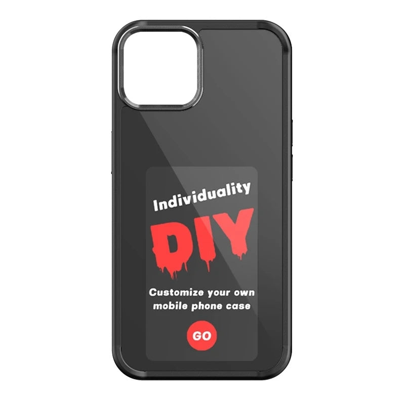 E-ink Screen Phone Case Unlimited Screen Projection Personalized Phone Cover Battery Free New Designer Luxury Phone Case 1dce
