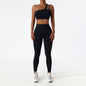 Quick-drying Tight Yoga Clothing Women's Pocket Running Sports Suit 1de1f47f 815d 42e1 b494 8bb588a8c7ee