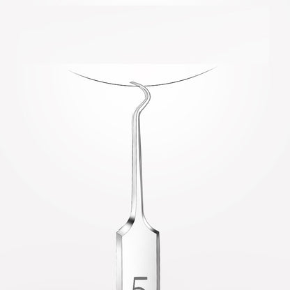 High Precision High Hardness Cell Tweezer Blackhead Removing Tweezers Stainless Steel Splinter Acne Clip No 5 Cell Tweezer 1d