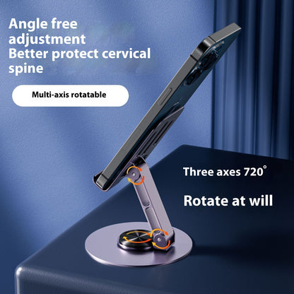 360 Degree Rotation Adjustment Folding Lazy Tablet Desktop Phone Holder - 图片 3