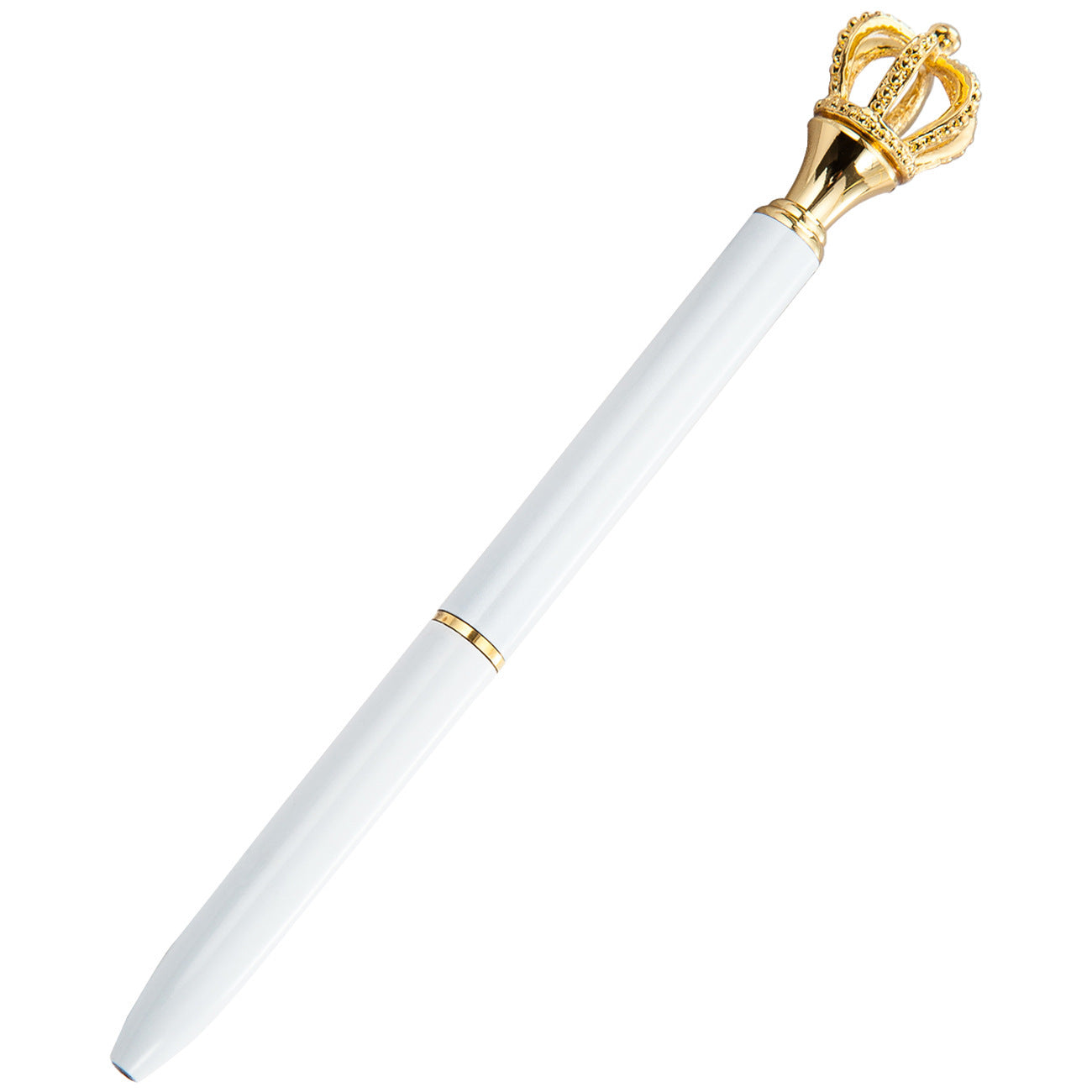 Crown Band Diamond Metal Ballpoint Pen Scepter Metal Pen Fashion Gift Pen - 图片 8