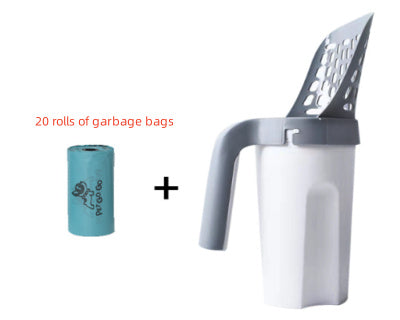 Large Capacity Toilet Bucket Portable Removable And Washable Integrated Cat Litter Scoop 1e062add a2db 4559 ae9c 24e7b202519f