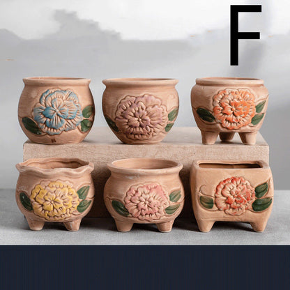 Ceramic Creative Indoor Succulent Plant Pots