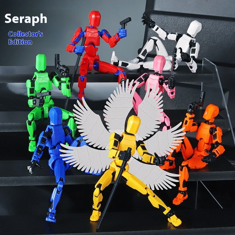 Updated And Hot-sale Multi-Jointed Movable Shapeshift Robot 3D Printed Mannequin Dummy Action Model Doll Toy Kid Gift 1e3594d