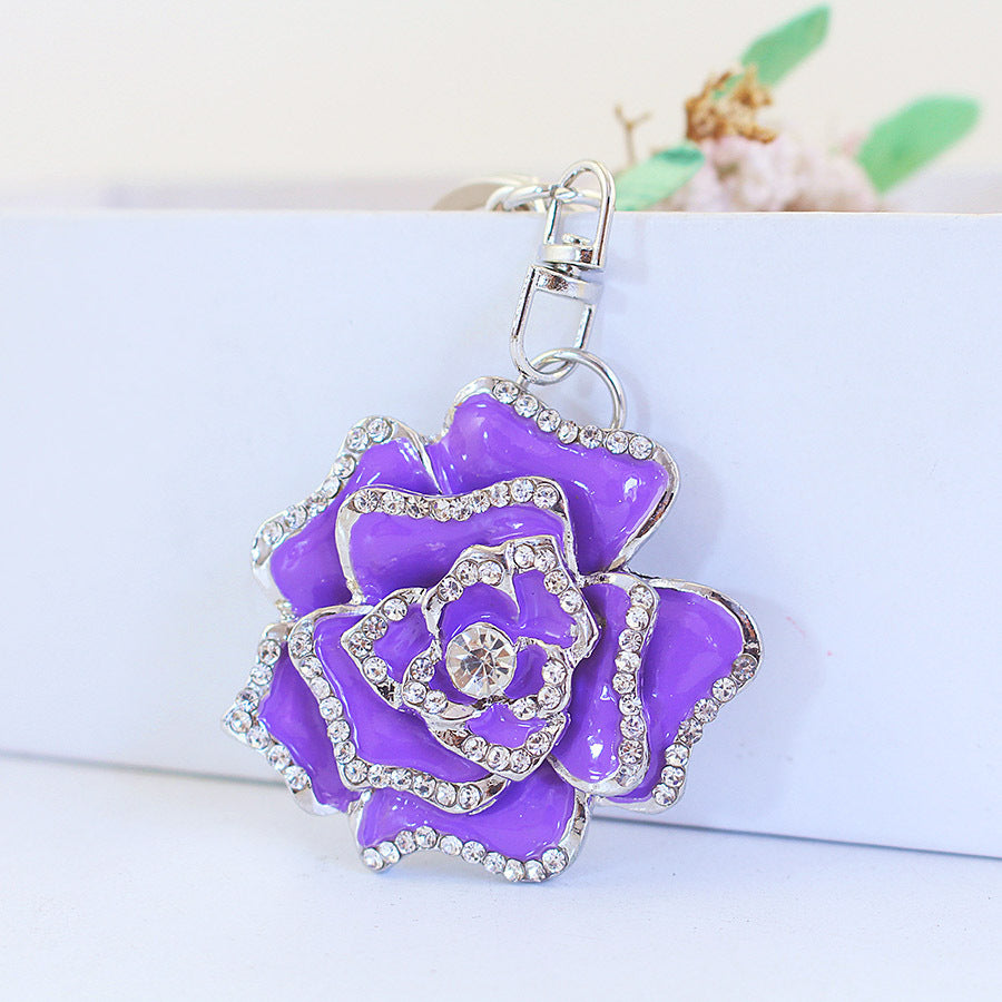 Flower Metal Pendant Key Chain 1e456a1d 8287 4264 9580 38034e99341e