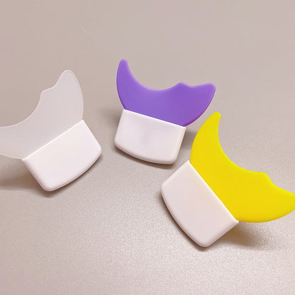 Multifunctional Eye Makeup Silicone Auxiliary Baffle Artifact Eyeliner Eyeshadow Apply Eyelash Lower Face Eyelash Anti-spill 