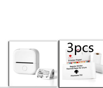 Portable Mini Thermal Label Printer Home Photo Printer Student Wrong Question Printer Bluetooth-compatible Mini Label Printer Price Tag - 图片 46