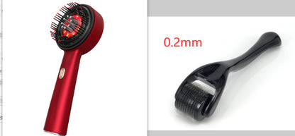 Electric Massage Comb Home Scalp Drain Comb Red Light Anti-slip Hair Care Multi-functional Massage Comb 1e90437e 50b1 42f9 98