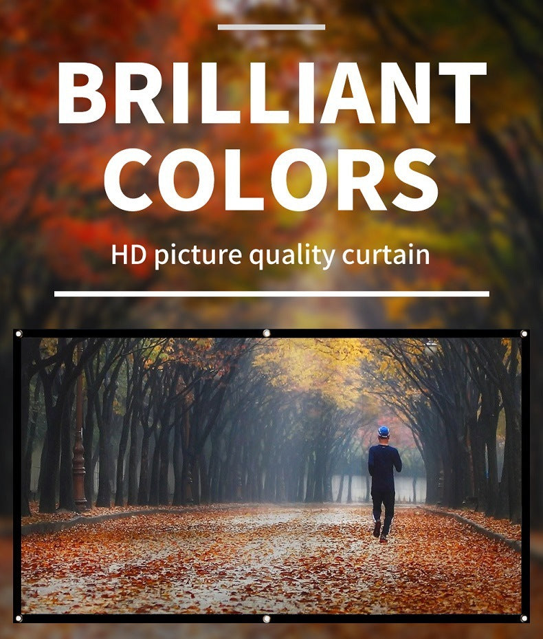 Polyester Portable Folding Da-mat Screen Projection Film Cloth 1e925e5e 3989 4191 86b4 e19dd56d058f
