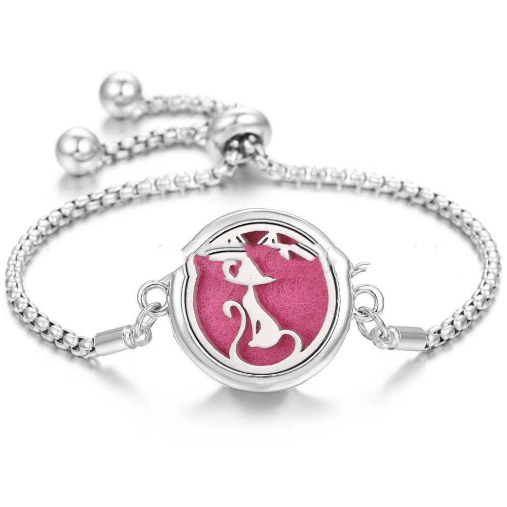Lucky Tree Aromatherapy Oil Bracelet Stainless Steel 1e93ab63 8d0c 4515 acfa 45464dde22ac