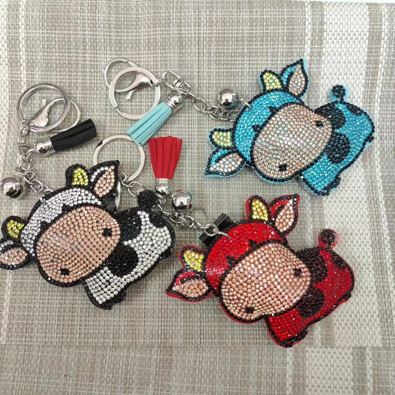 Flannel Diamond Keychain Zodiac Accessories 1e94c772 c841 4ee4 9df8 f05b5a093327