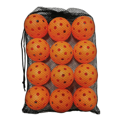 74mm40 Hole 26g Plastic Pickleball Weifu Holed Balls Pickleball Black Net Pocket Suit 12 PCs - HD Wireless Product #7
