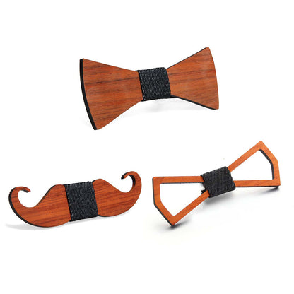 Tie Men's Bow Tie Environmental Protection Handmade Bow Tie Padauk Solid Wood Wooden Bow Tie 1eaedbb2 aa56 42f8 ba21 2ce4bf1c