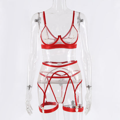European And American Three-point Perspective Women's Underwear Set 1eaf2951 5d2b 4a68 9e55 efa0ed87a036