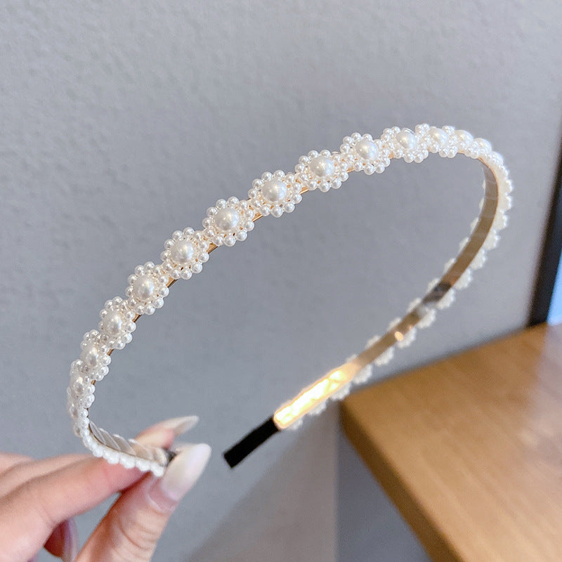 Sen Simple Pearl Thin Headband Hair Accessories Headband 1eb38597 a2b5 4a3b 8988 589ac2c12060