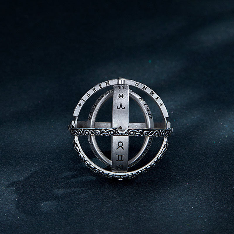 Germany Astronomical Ball Ring Necklace Europe And America Flip Deformation Universe Globe 1ec7e6a1 43dd 4ac3 b017 d470ba8624