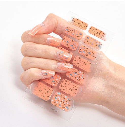 3d Laser Bronzing Craft Nail Applique Nail Sticker - HD Wireless Product #25