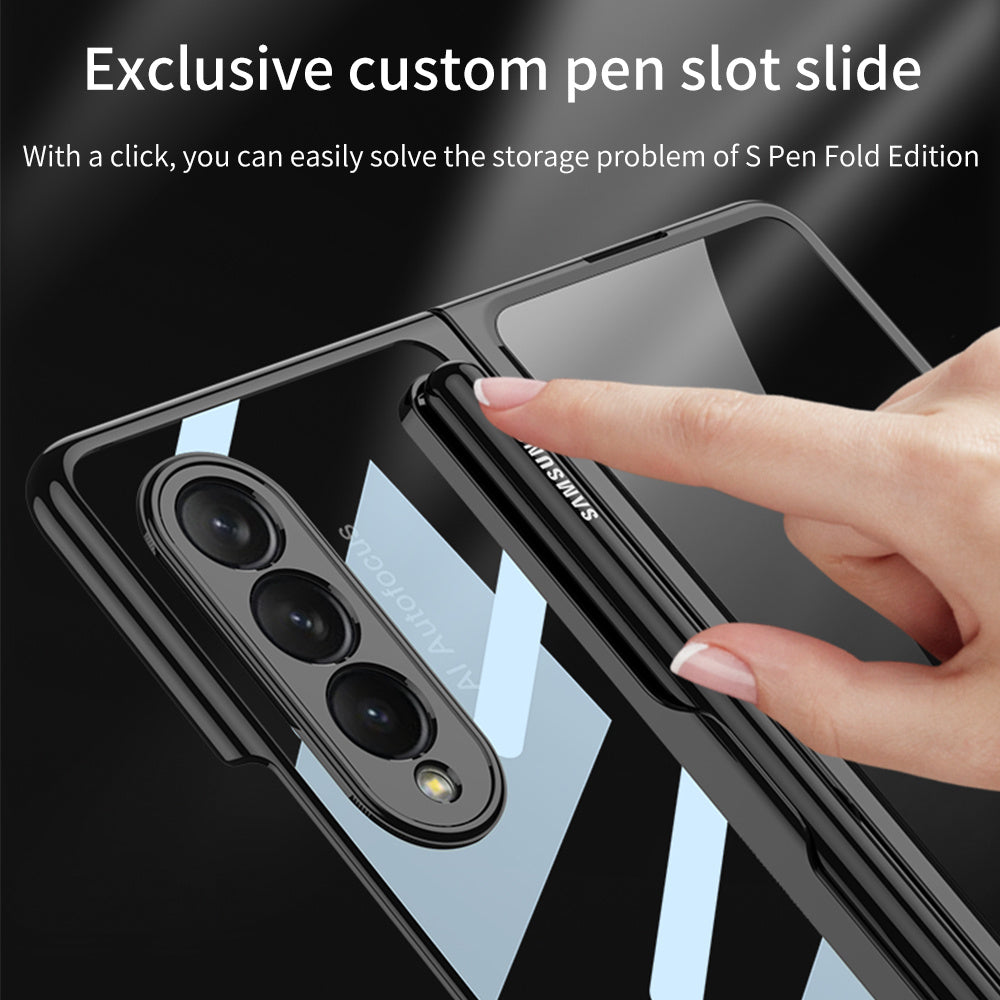 Mobile Phone Case Folding All-inclusive Electroplating Transparent Anti-drop 1eee887d de33 41cc 8c8c 17aeb3e26654