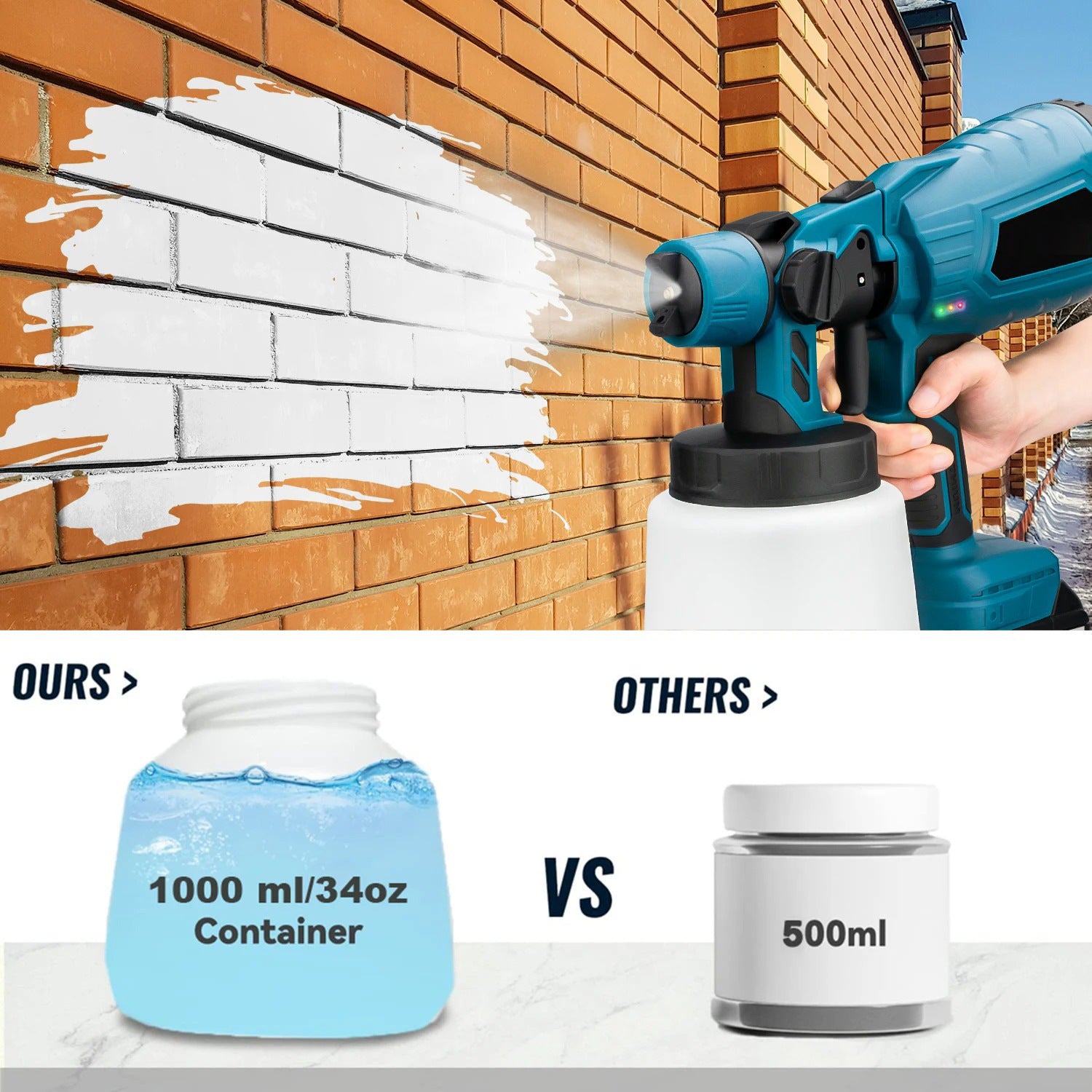 Gun Wireless Paint Sprayer Portable Paint Blue 1f002d18 ca4f 42bd 9bc7 3f7b60ab64c8