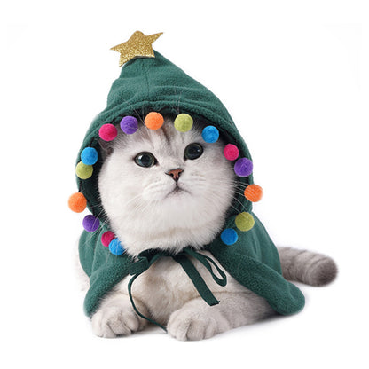 Cute Dog Cat Costume Christmas Cloak Halloween Disguise Cat 1f105294 1459 40e4 bb15 00e1e3671afa 42fba9b8 566b 49ef 9c7e be4f