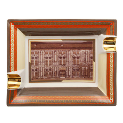 Fashion Creative Large Capacity Square Painted Ceramic Cigar Ashtray 1f13961b 100e 456d 9487 193f26b368b9