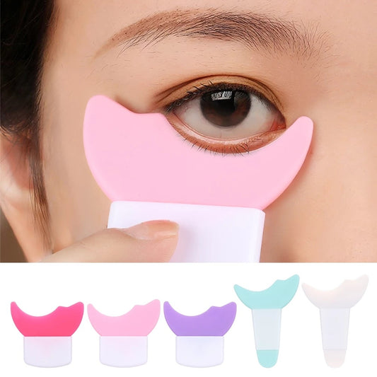 Multifunctional Eye Makeup Silicone Auxiliary Baffle Artifact Eyeliner Eyeshadow Apply Eyelash Lower Face Eyelash Anti-spill 