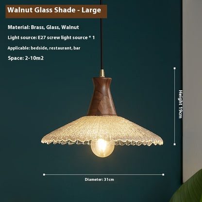 Retro Simple Restaurant And Cafe Xuan Brass Glass Chandelier 1f397be8 aa67 4271 9bff 7443cb91aee9