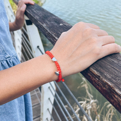 Stainless Steel Heart Vintage Hand Woven Bracelet 1f4bdbdd 3334 4737 98bb fe6dd9e5fb58