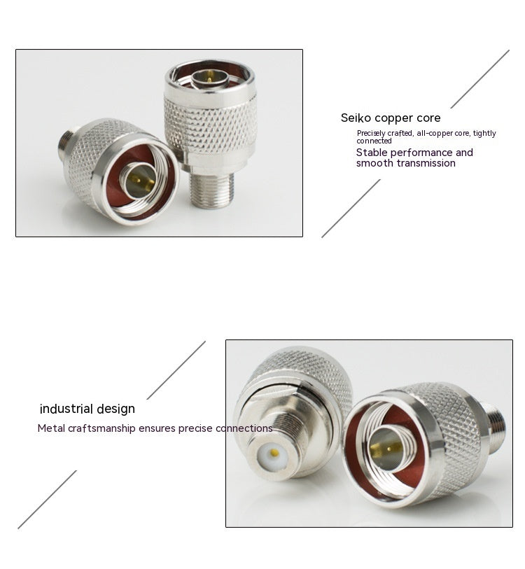 N-head RF Coaxial Connector N To F 1f599ae2 c10a 4dca a098 e1d697139c19 trans