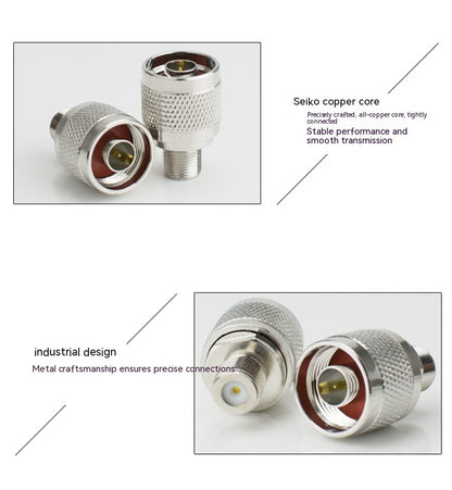 N-head RF Coaxial Connector N To F 1f599ae2 c10a 4dca a098 e1d697139c19 trans
