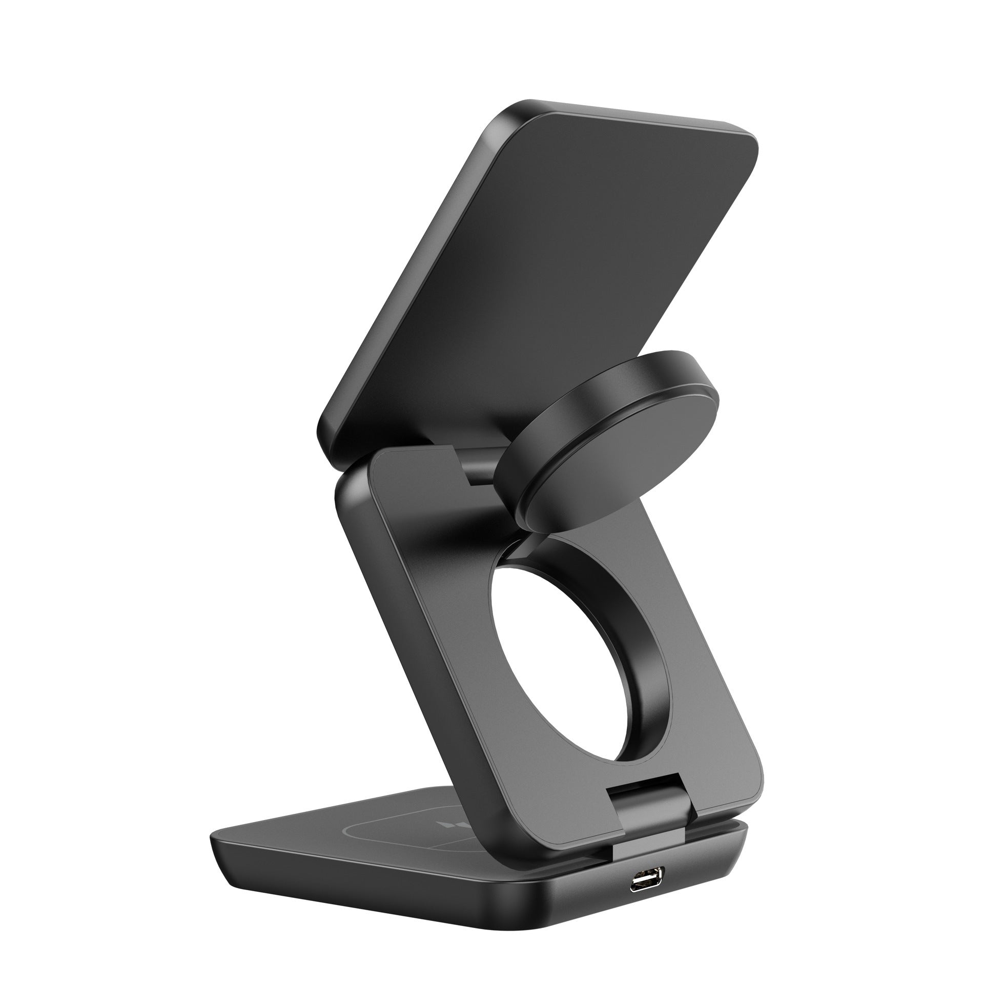 Folding Three-in-one Wireless Charger Portable Magnetic Suction - 图片 2
