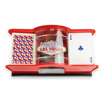 Poker Card Hand Shuffler Easy Hand Cranked Casino Card Shuffling Machine For Blackjack Poker Texas 1f92464e 3414 42b4 95d0 ca