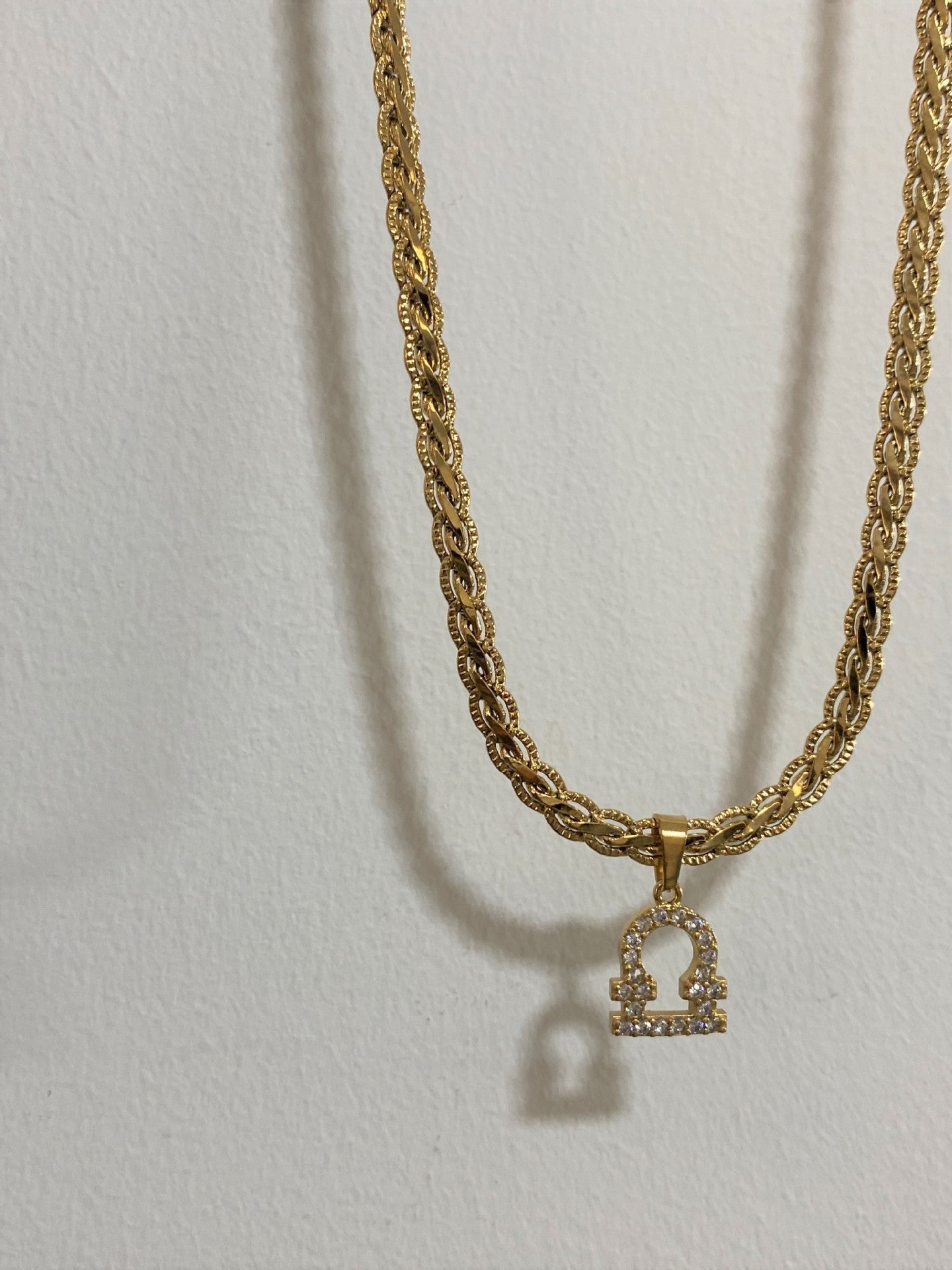 Vintage 18k Gold Plated Diamond Constellation Clavicle Necklace 1f937538 8966 47d3 97c1 d139175abfa2