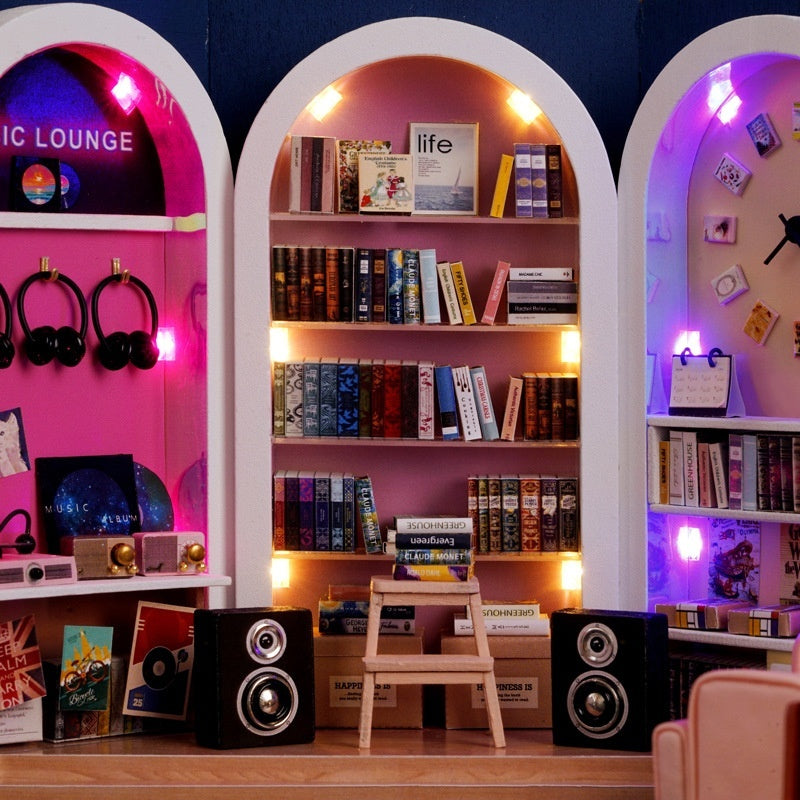 Cute Room Diy Cottage Tasting Cafe Wooden Hand-assembled Villa Model 1fa6bf71 65d9 4cb6 a26f 73e0de8dc867