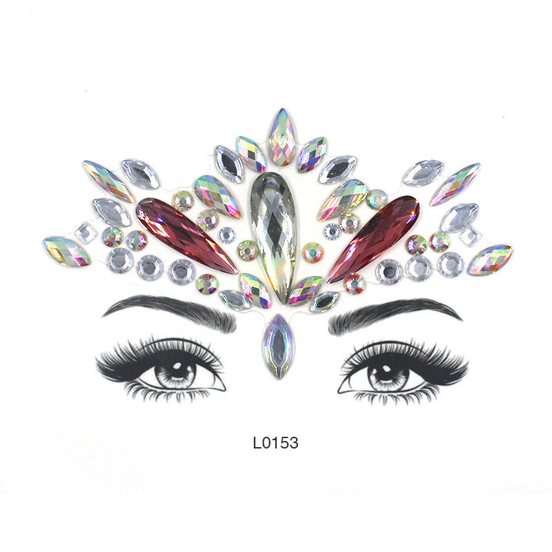 Women's Fashion Party Decoration Face Stickers 1face801 bfa6 426c 8e96 45130eddaf1b