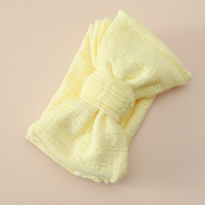 Cute Bowknot Cotton Elastic Baby Hair Band 1fd064c0 ac82 4799 9408 5fd915fd3409