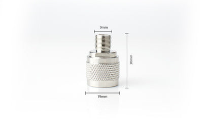 N-head RF Coaxial Connector N To F 1fd89a1c d616 4889 a322 365e93e7cbab