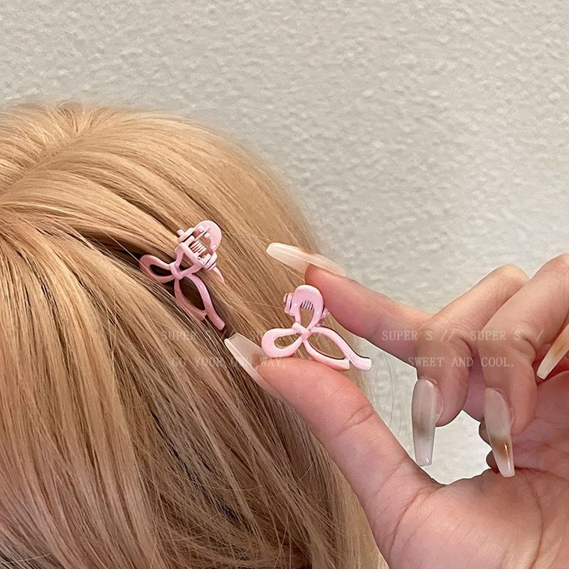 Girl Bow Barrettes Small Hair Grabbing Clip 1fdaa0b0 10be 488b bc4c 01817ff982d8