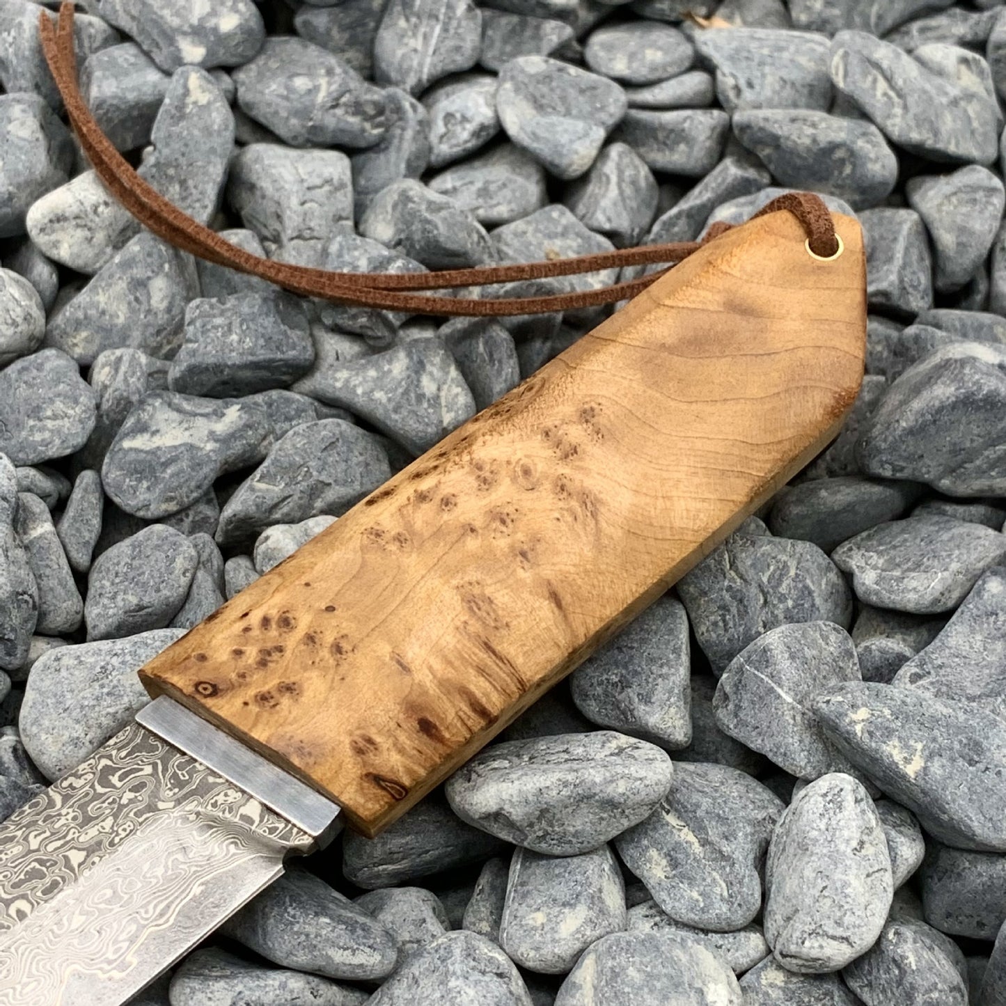 Outdoor Camping Forging Damascus Pattern Steel Short Knife 1ff08082 60bc 454e ba21 637e52756d36