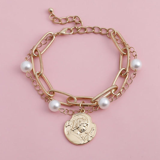 Imitation pearl bracelet 2000068650690