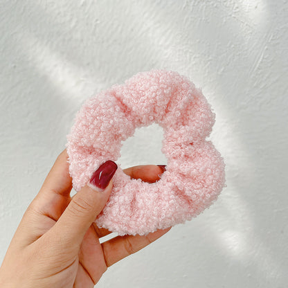 Winter Plush Pork Intestine Hair Ring 200330a3 9e69 4a25 88f3 7b62f0e63c32