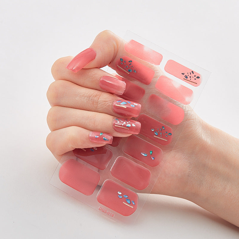 3d Laser Bronzing Craft Nail Applique Nail Sticker - HD Wireless Product #27